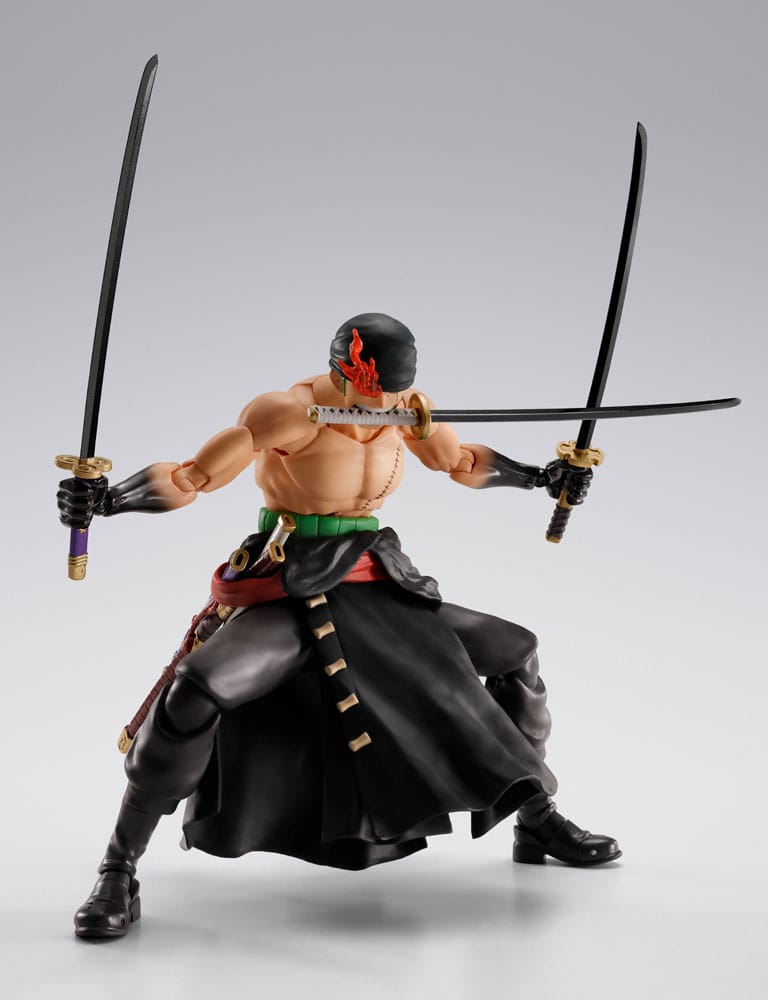 One Piece S.H.Figuarts Action Figur Roronoa Zoro The King of Hell 15 cm Bandai Tamashii Nations