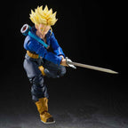 Dragon Ball Z S.H. Figuarts Action Figur Super Saiyan Trunks - Kille från Framtiden (Reissue) 14 cm Bandai Tamashii Nations