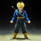 Dragon Ball Z S.H. Figuarts Action Figur Super Saiyan Trunks - Kille från Framtiden (Reissue) 14 cm Bandai Tamashii Nations