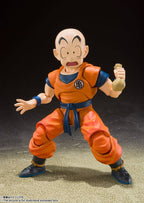 Dragon Ball Z S.H. Figuarts Actionfigur Krillin - Jordens Starkaste Man (Reissue) 12 cm Bandai Tamashii Nations