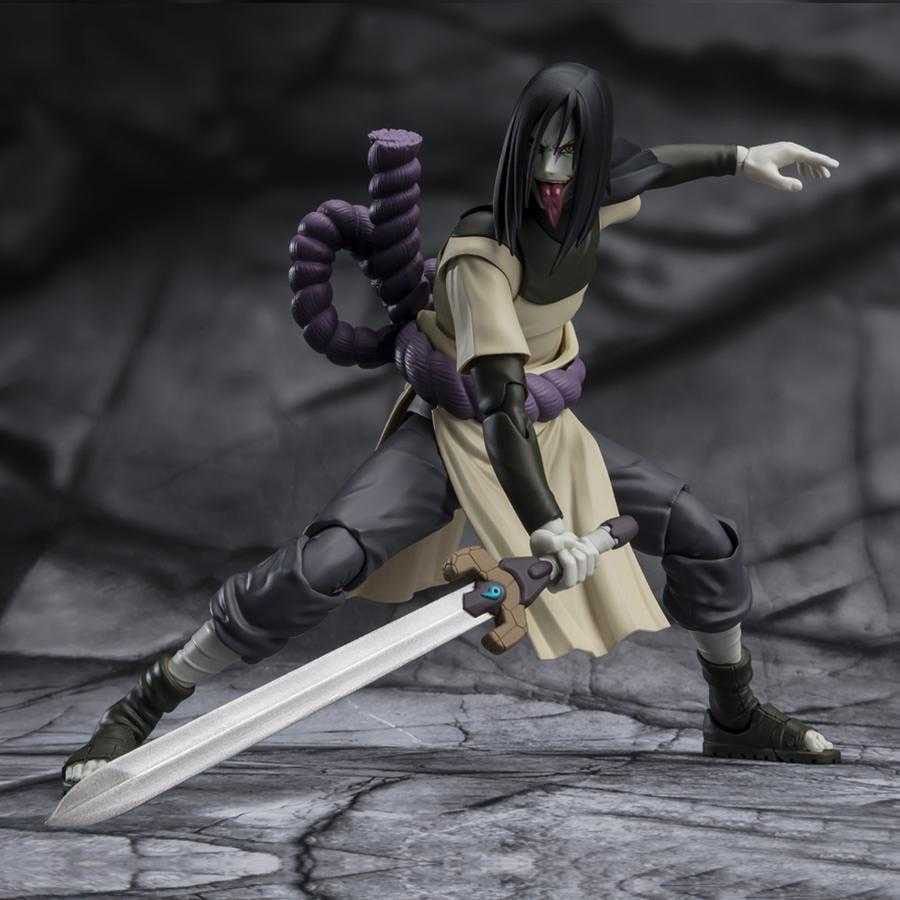 Naruto S.H.Figuarts Action Figur Orochimaru - Sökande av Odödlighet Reissue 15 cm Bandai Tamashii Nations