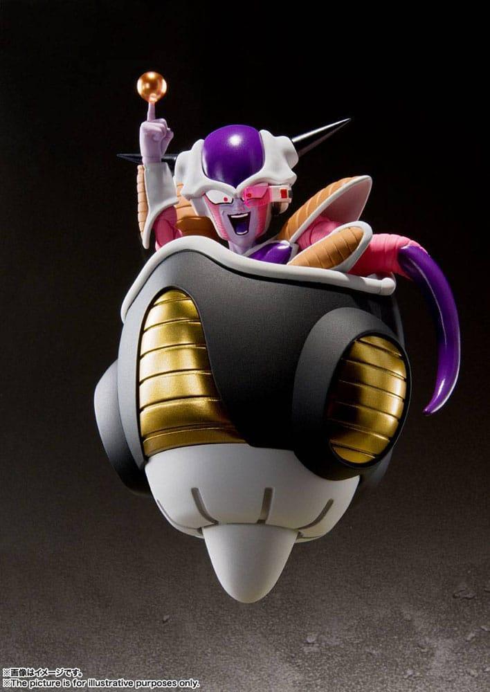 Dragon Ball Z S.H. Figuarts Actionfigur Frieza (Första Formen) & Frieza Pod Nyutgåva 11 cm Bandai Tamashii Nations