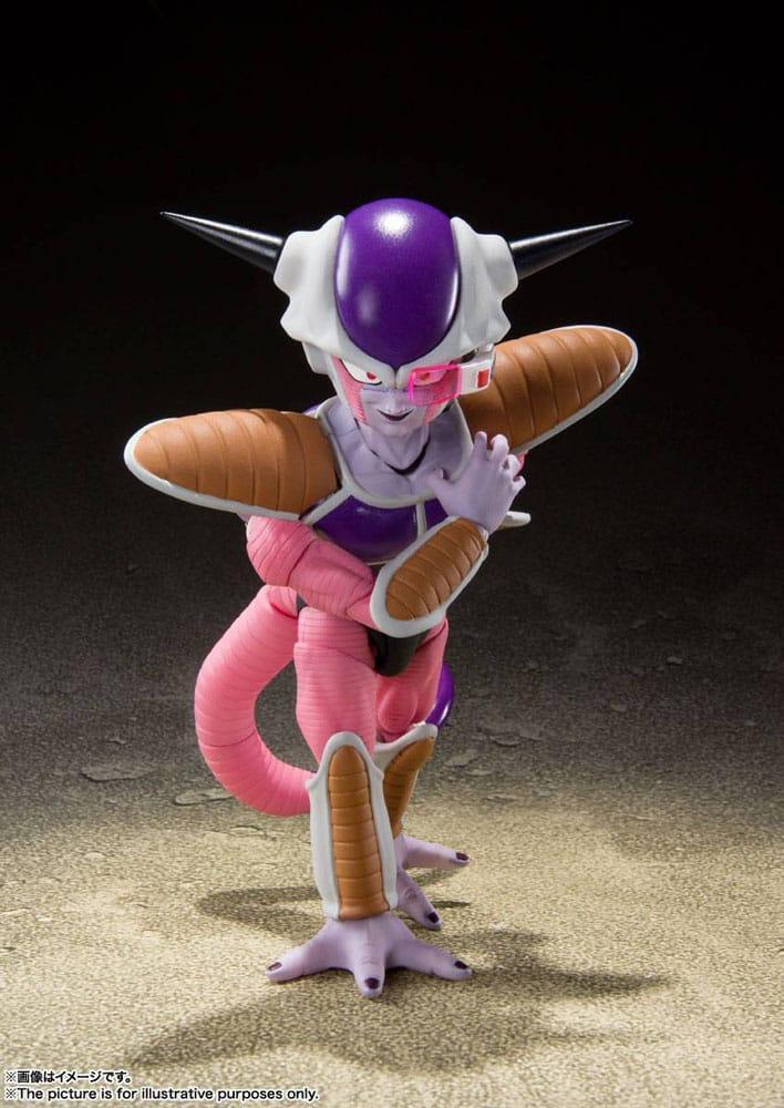 Dragon Ball Z S.H. Figuarts Actionfigur Frieza (Första Formen) & Frieza Pod Nyutgåva 11 cm Bandai Tamashii Nations