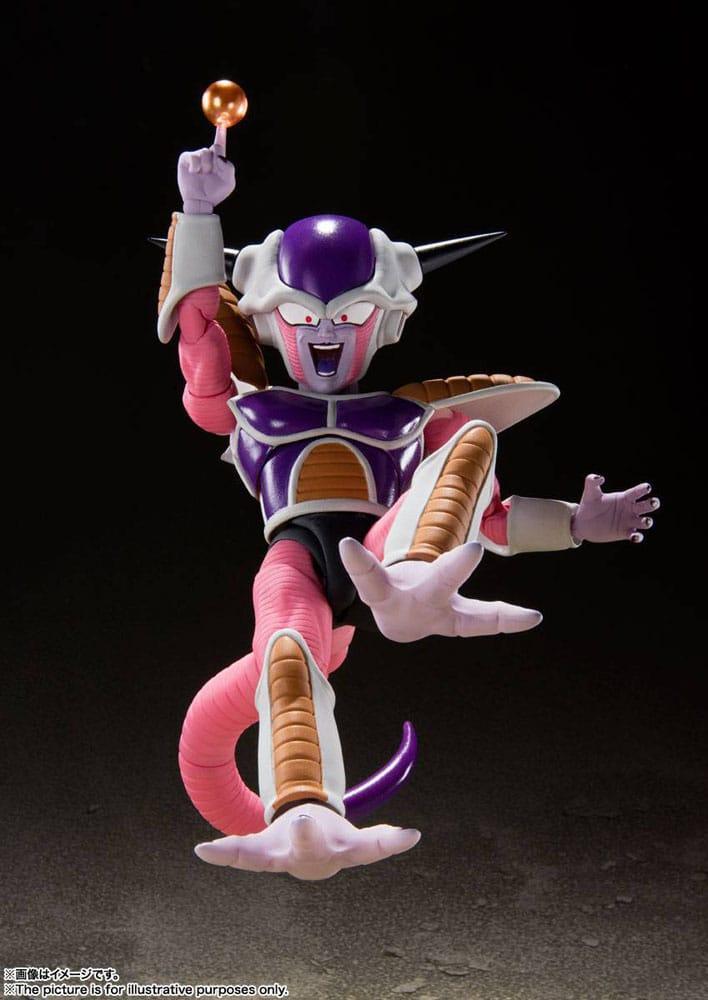 Dragon Ball Z S.H. Figuarts Actionfigur Frieza (Första Formen) & Frieza Pod Nyutgåva 11 cm Bandai Tamashii Nations