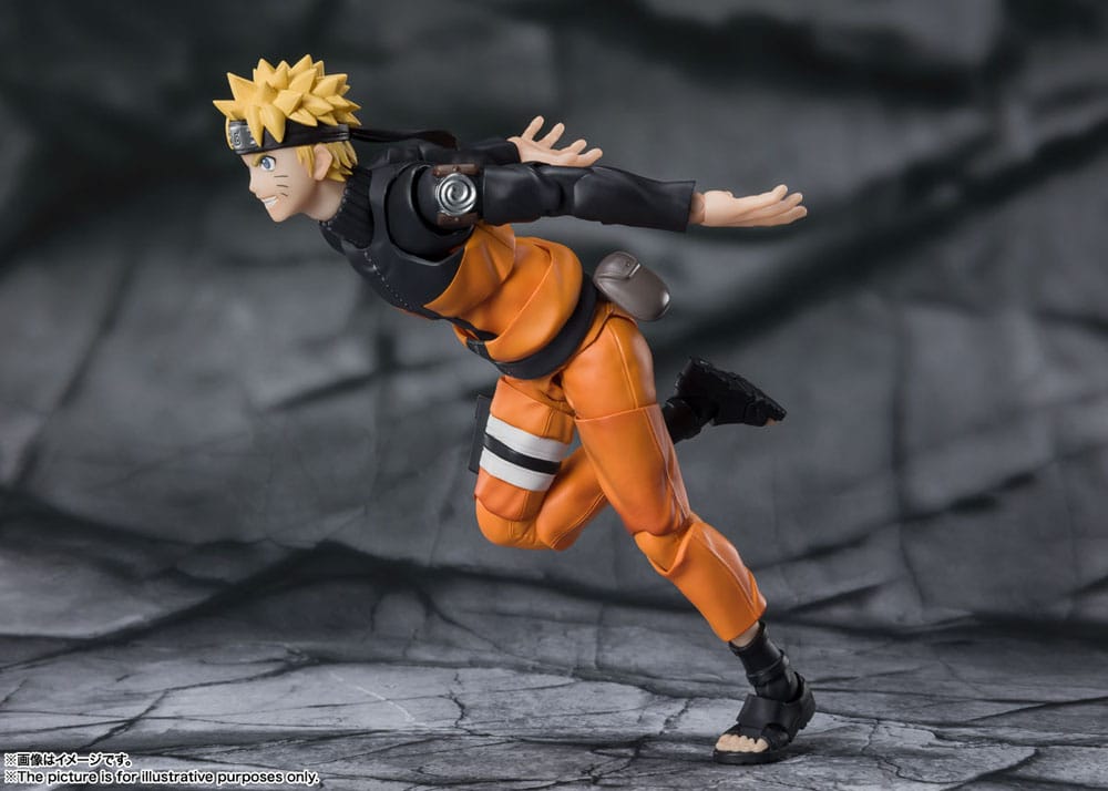 Naruto S.H.Figuarts Action Figur Naruto Uzomaki The Jinchuriki - 15 cm Bandai Tamashii Nations