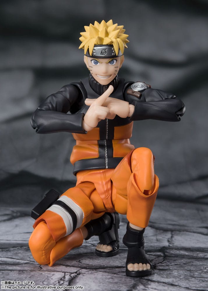 Naruto S.H.Figuarts Action Figur Naruto Uzomaki The Jinchuriki - 15 cm Bandai Tamashii Nations