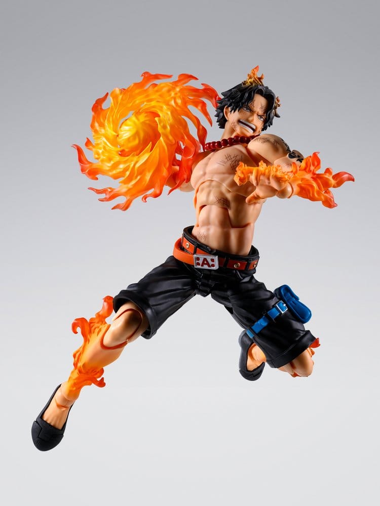 One Piece S.H. Figuarts Action Figur Portgas D. Ace -Marineford- 16 cm