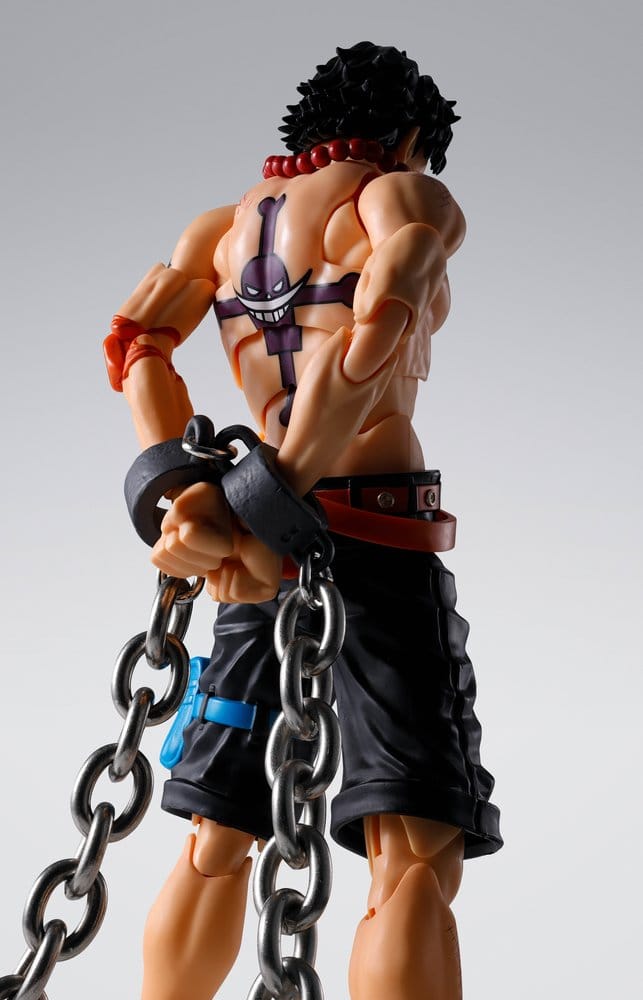 One Piece S.H. Figuarts Actionfigur Portgas D. Ace -Marineford- 16 cm
