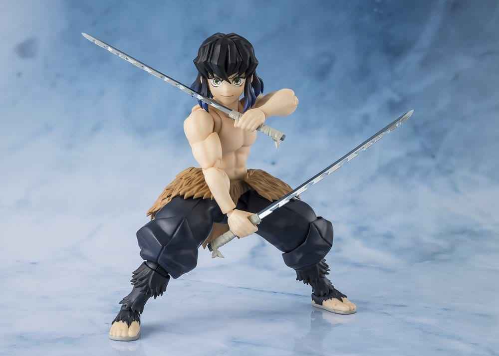 Demon Slayer: Kimetsu no Yaiba S.H. Figuarts Actionfigur Inosuke Hashibira 14 cm