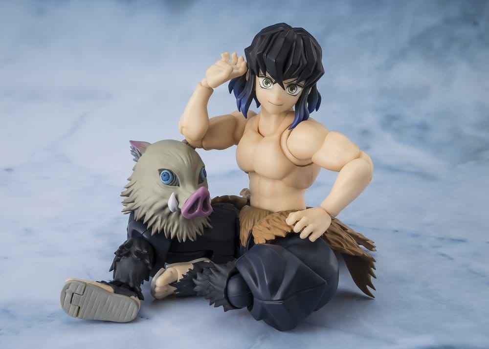 Demon Slayer: Kimetsu no Yaiba S.H. Figuarts Actionfigur Inosuke Hashibira 14 cm