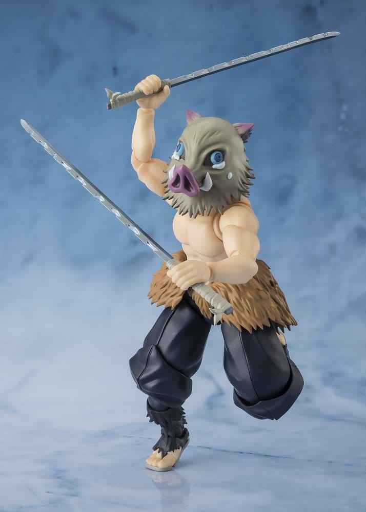 Demon Slayer: Kimetsu no Yaiba S.H. Figuarts Actionfigur Inosuke Hashibira 14 cm