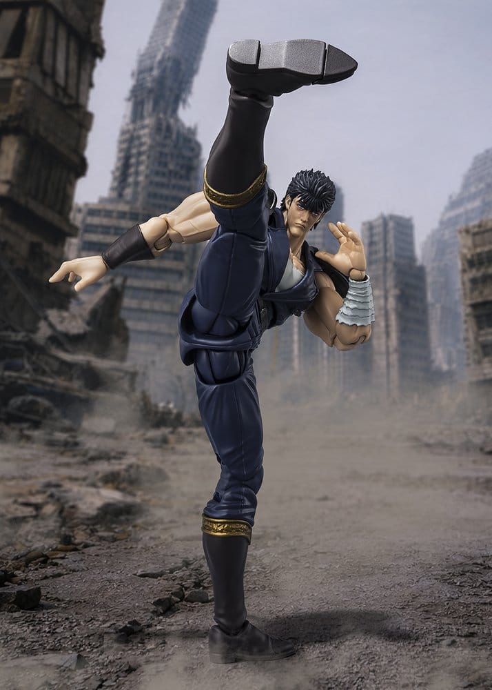Fist of the North Star S.H.Figuarts Actionfigur Kenshiro, cirka 17 cm