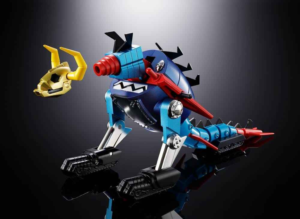 Dino Mech Gaiking Chogokin Actionfigur Daikumaryu & Gaiking 20 cm