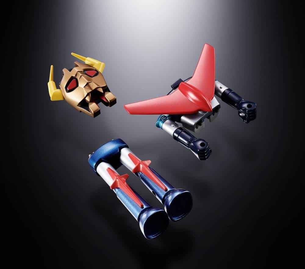 Dino Mech Gaiking Chogokin Actionfigur Daikumaryu & Gaiking 20 cm
