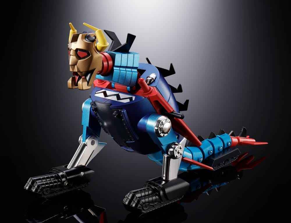 Dino Mech Gaiking Chogokin Actionfigur Daikumaryu & Gaiking 20 cm