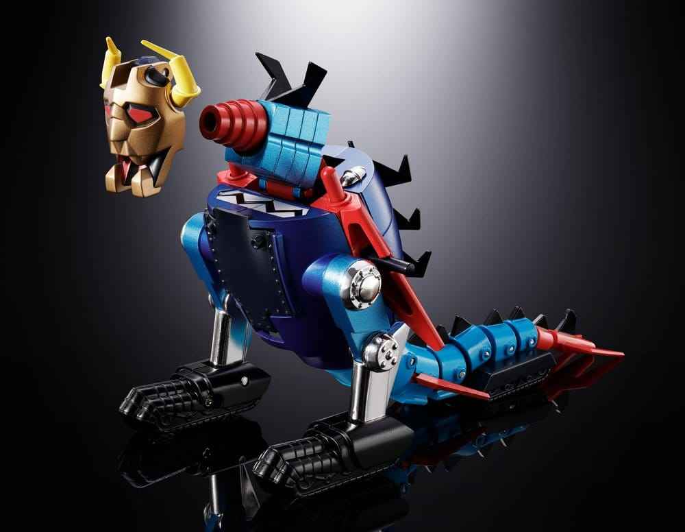 Dino Mech Gaiking Chogokin Actionfigur Daikumaryu & Gaiking 20 cm