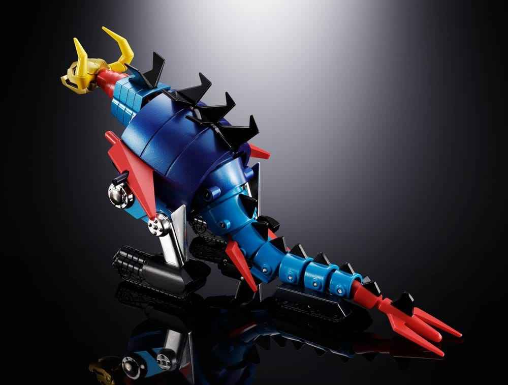 Dino Mech Gaiking Chogokin Actionfigur Daikumaryu & Gaiking 20 cm