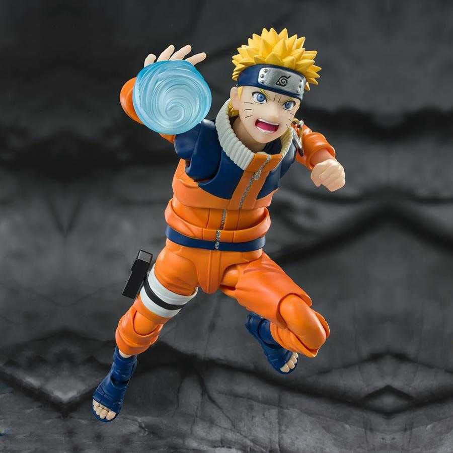 Naruto S.H.Figuarts Actionfigur Naruto Uzumaki Den Nr. 1 Mest Oförutsägbara Ninja Nyutgåva 15 cm Bandai Tamashii Nations