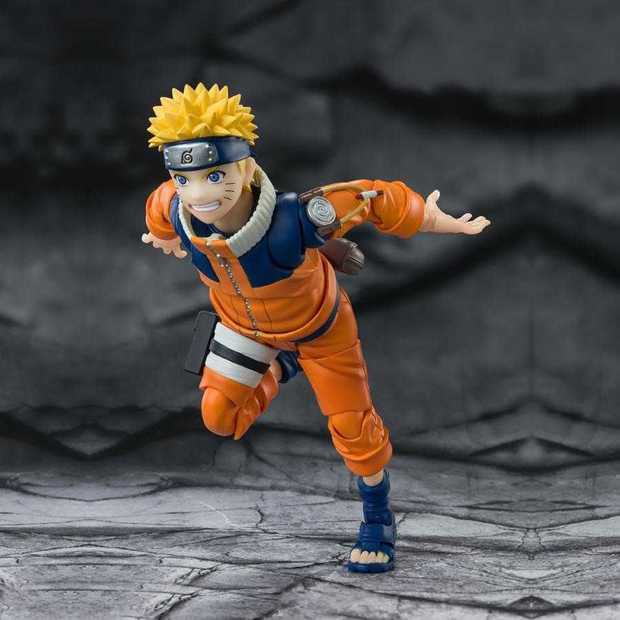 Naruto S.H.Figuarts Actionfigur Naruto Uzumaki Den Nr. 1 Mest Oförutsägbara Ninja Nyutgåva 15 cm Bandai Tamashii Nations