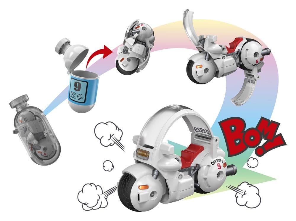 Dragon Ball CHANGEARTS Hoi-Poi Capsule No. 9 Bulma's Motorcycle