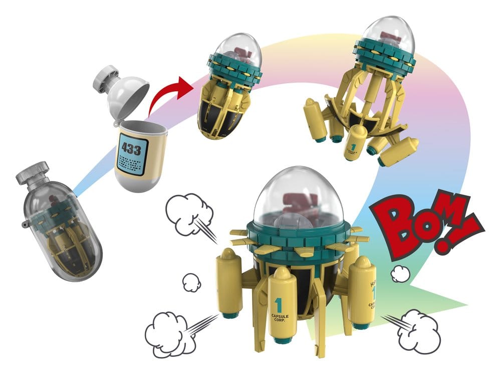 Dragon Ball Z CHANGEARTS actionfigur Hoi-Poi Capsule No. 433 Trunks's Time Machine 8 cm