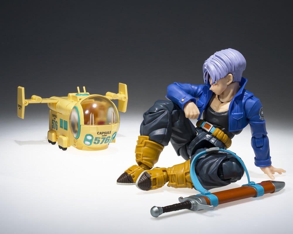 Dragon Ball Z CHANGEARTS actionfigur Hoi-Poi Capsule No. 576 Bulma's Airplane 8 cm