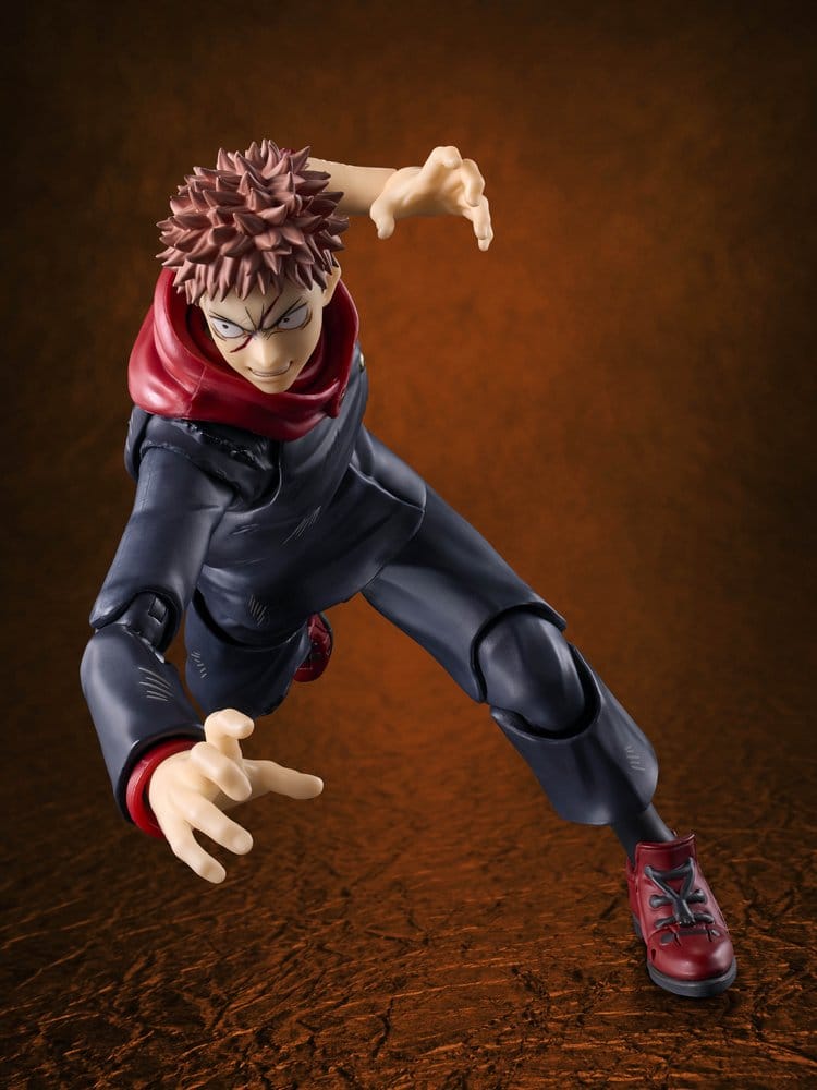 Jujutsu Kaisen S.H.Figuarts Actionfigur Yuji Itadori -120 % av Potentialen- 15 cm