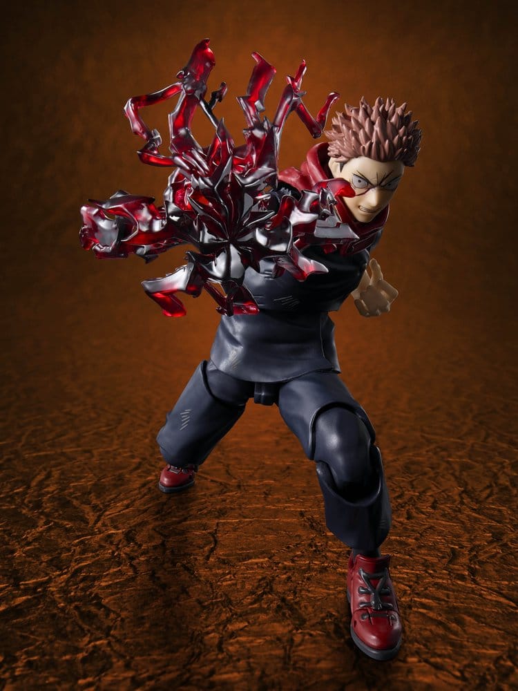 Jujutsu Kaisen S.H.Figuarts Actionfigur Yuji Itadori -120 % av Potentialen- 15 cm