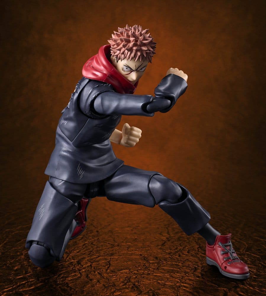 Jujutsu Kaisen S.H.Figuarts Actionfigur Yuji Itadori -120 % av Potentialen- 15 cm