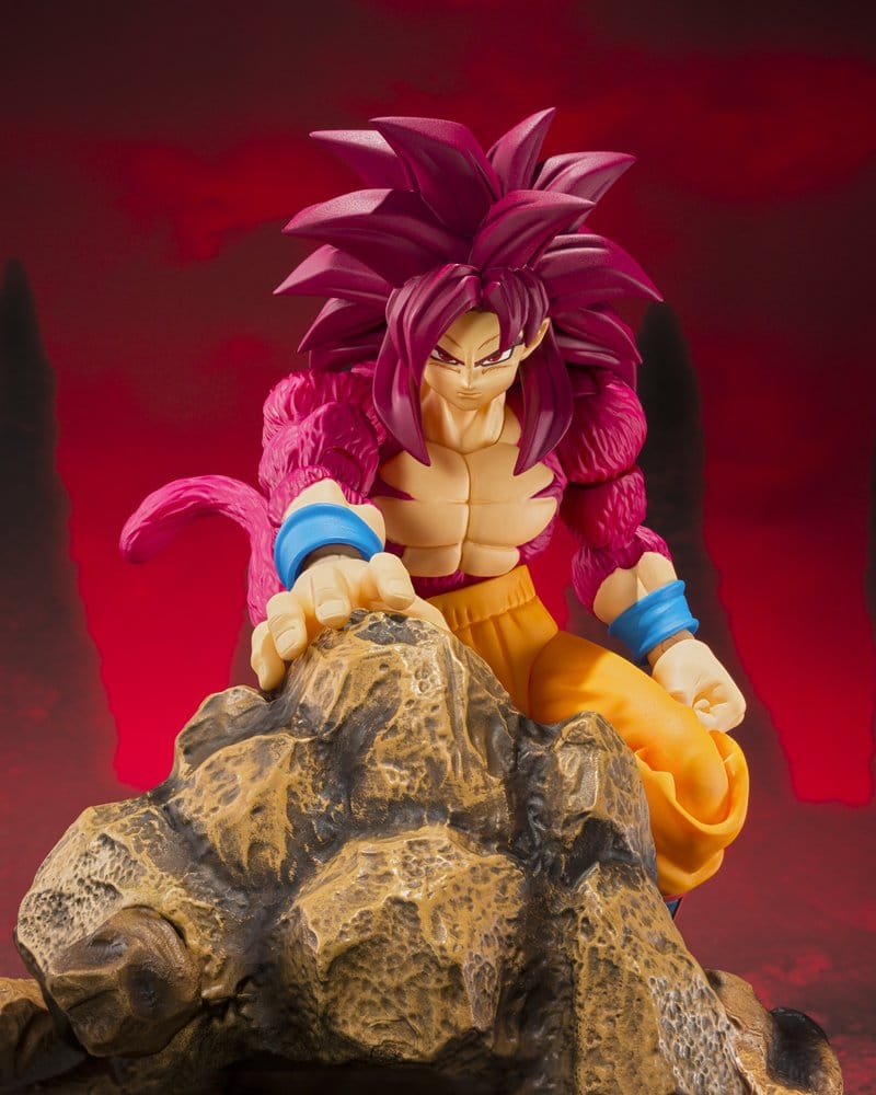 Dragon Ball S.H. Figuarts Action Figur Super Saiyan 4 Son Goku -Daima- 15 cm