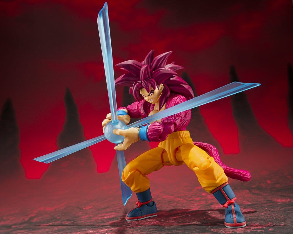 Dragon Ball S.H. Figuarts Actionfigur Super Saiyan 4 Son Goku -Daima- 15 cm