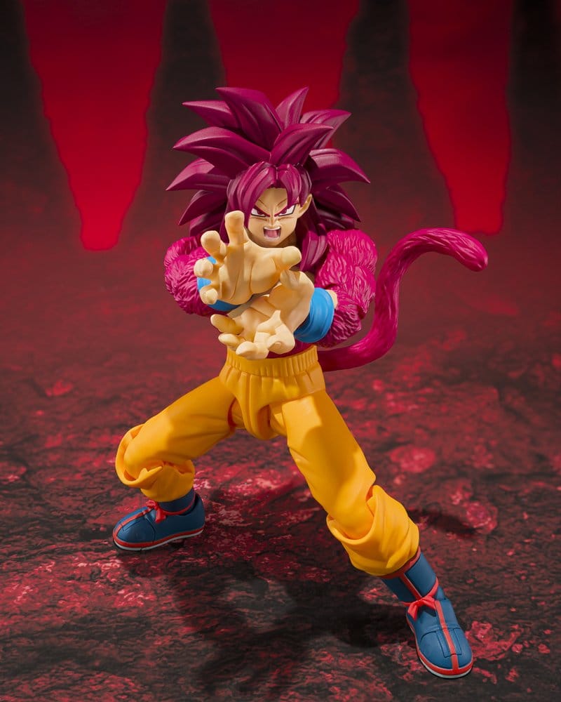 Dragon Ball S.H. Figuarts Actionfigur Super Saiyan 4 Son Goku -Daima- 15 cm