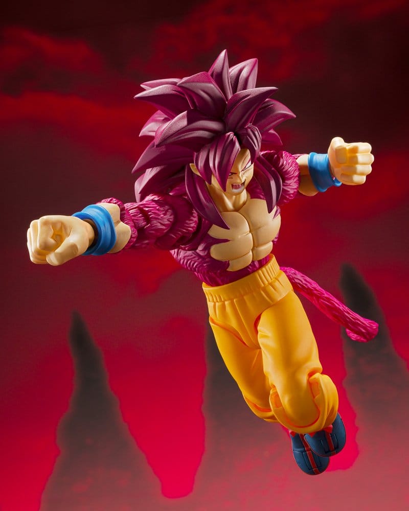 Dragon Ball S.H. Figuarts Actionfigur Super Saiyan 4 Son Goku -Daima- 15 cm