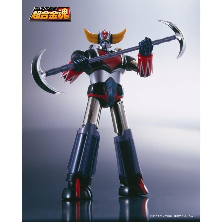 UFO Robo Grendizer Soul of Chogokin Action Figur GX-04S Grendizer & Spazer Set 18 cm