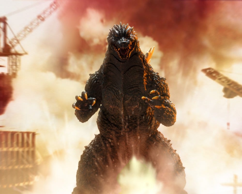 Godzilla (2003) S.H.MonsterArts actionfigur Godzilla 16 cm