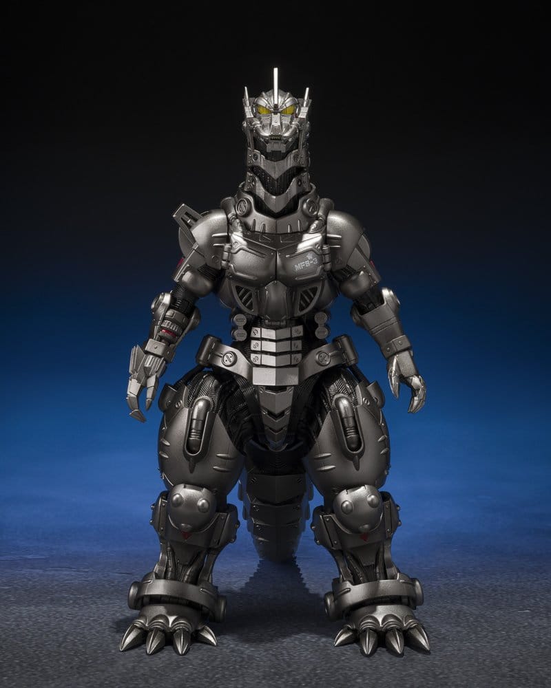 Godzilla: Tokyo S.O.S. S.H.MonsterArts Diecast actionfigur Kiryu (Heavily Armed Type / High Mobility Type) "Tokyo SOS" -Movie Graphic Plus- 16 cm