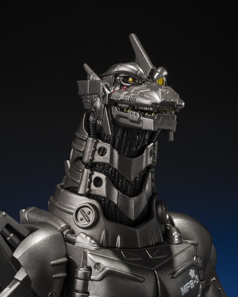 Godzilla: Tokyo S.O.S. S.H.MonsterArts Diecast actionfigur Kiryu (Heavily Armed Type / High Mobility Type) "Tokyo SOS" -Movie Graphic Plus- 16 cm