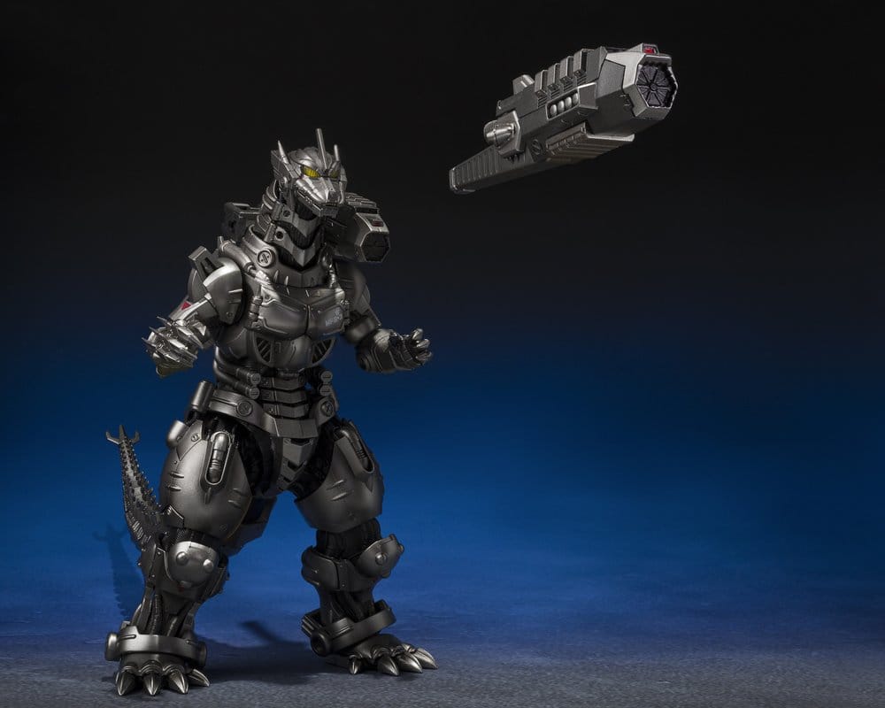 Godzilla: Tokyo S.O.S. S.H.MonsterArts Diecast actionfigur Kiryu (Heavily Armed Type / High Mobility Type) "Tokyo SOS" -Movie Graphic Plus- 16 cm