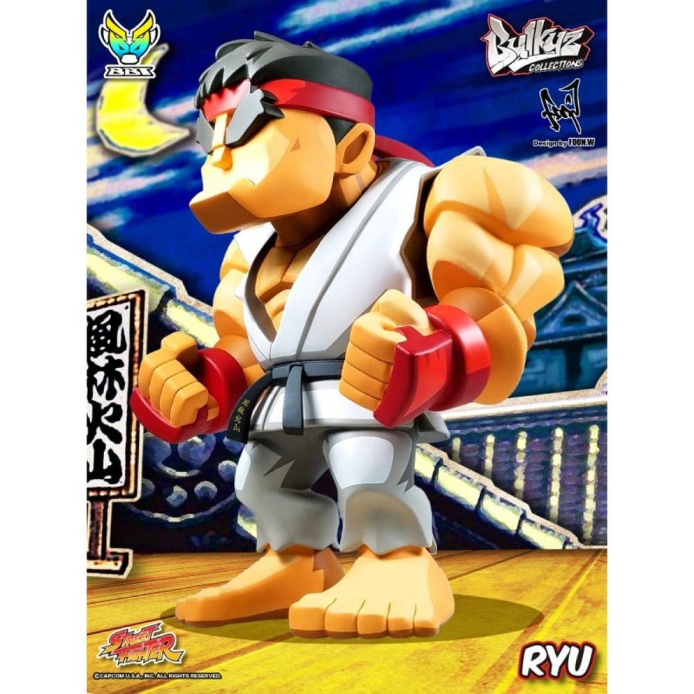 Street Fighter Bulkyz Figur Ryu 30 cm – Officiell Licensierad Samlarfigur i PVC