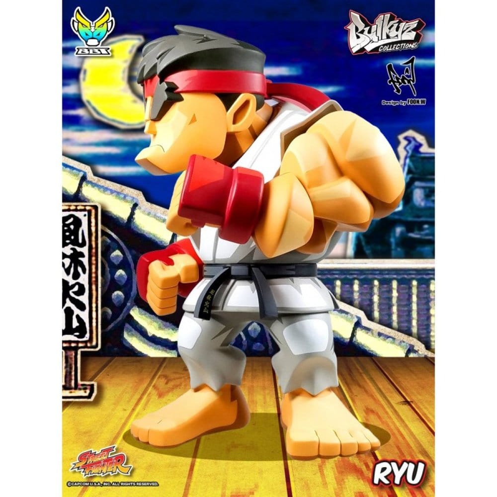 Street Fighter Bulkyz Figur Ryu 30 cm – Officiell Licensierad Samlarfigur i PVC