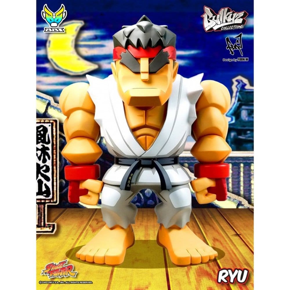 Street Fighter Bulkyz Figur Ryu 30 cm – Officiell Licensierad Samlarfigur i PVC