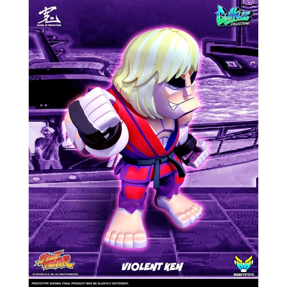 Street Fighter Bulkyz Figur Violent Ken 30 cm