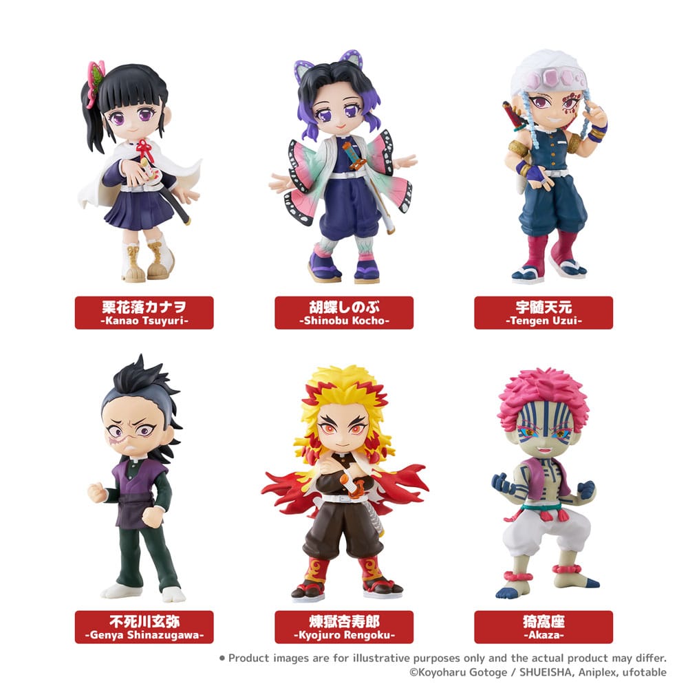 Demon Slayer: Kimetsu no Yaiba PalVerse PVC Figurer 9 cm Vol. 2 Assortment (6) Bushiroad