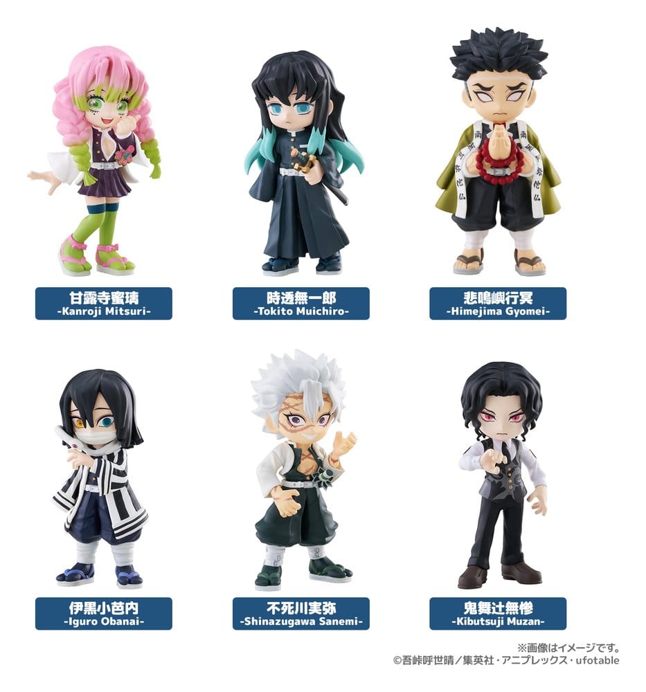 Demon Slayer PalVerse Mini-figurer Vol. 3 Blindbox Display (6 stycken)