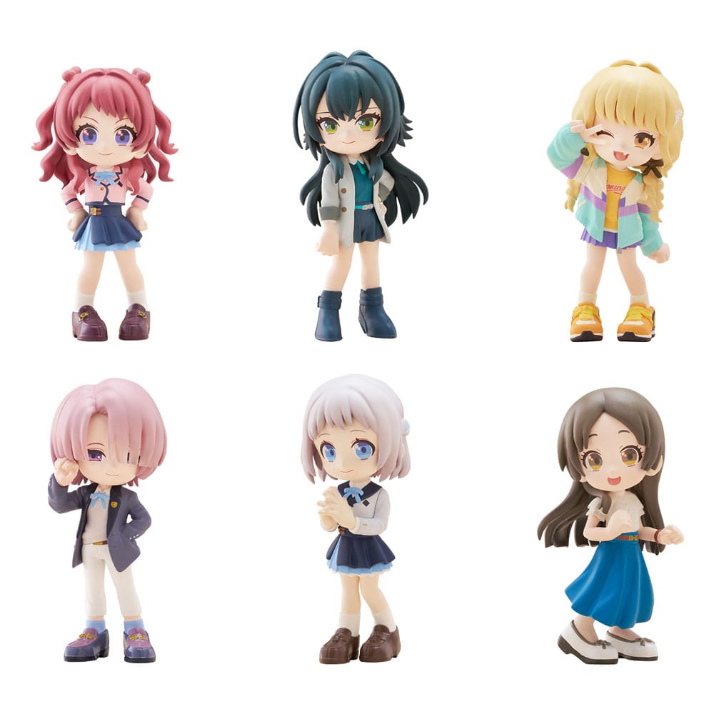Gakuen Idolmaster Blind Box Mini Figures PalVerse Vol. 1 – 9 cm Assortment (6) Bushiroad