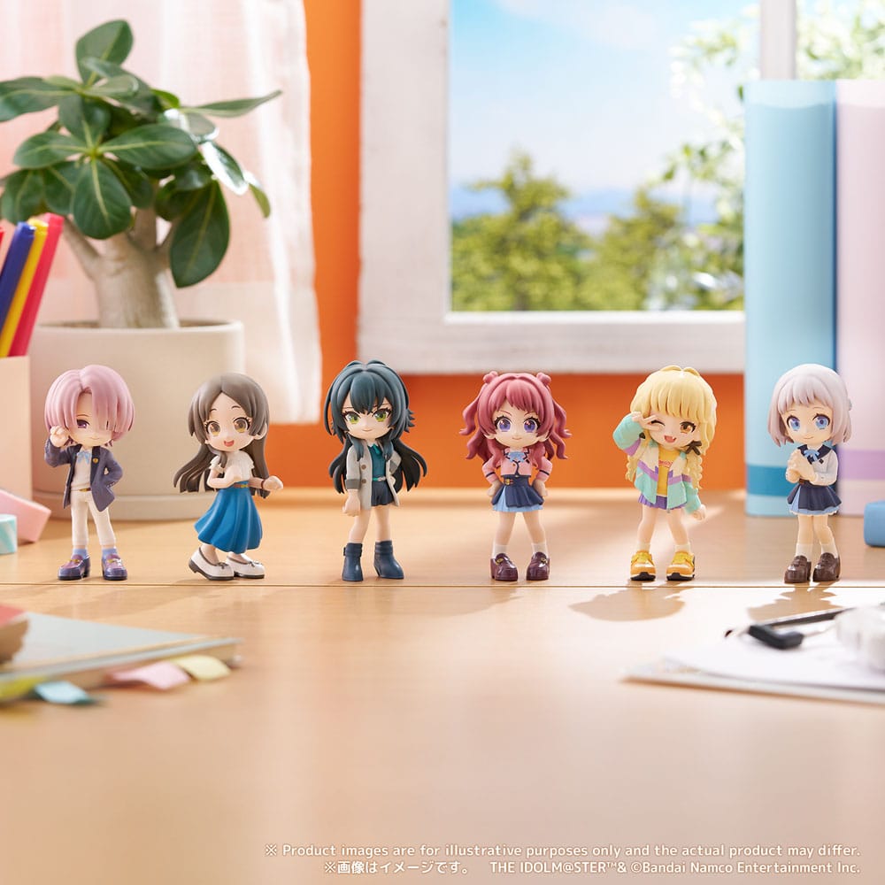 Gakuen Idolmaster Blind Box Mini Figures PalVerse Vol. 1 – 9 cm Assortment (6) Bushiroad