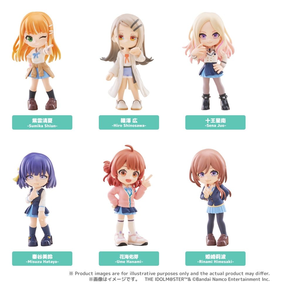 The Idolmaster PalVerse Minifigurer vol.2 Blind Box-visning (6)