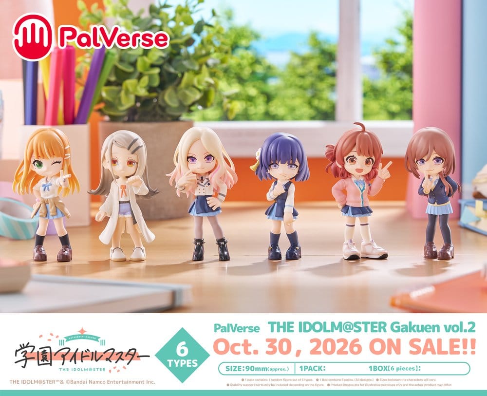 The Idolmaster PalVerse Minifigurer vol.2 Blind Box-visning (6)