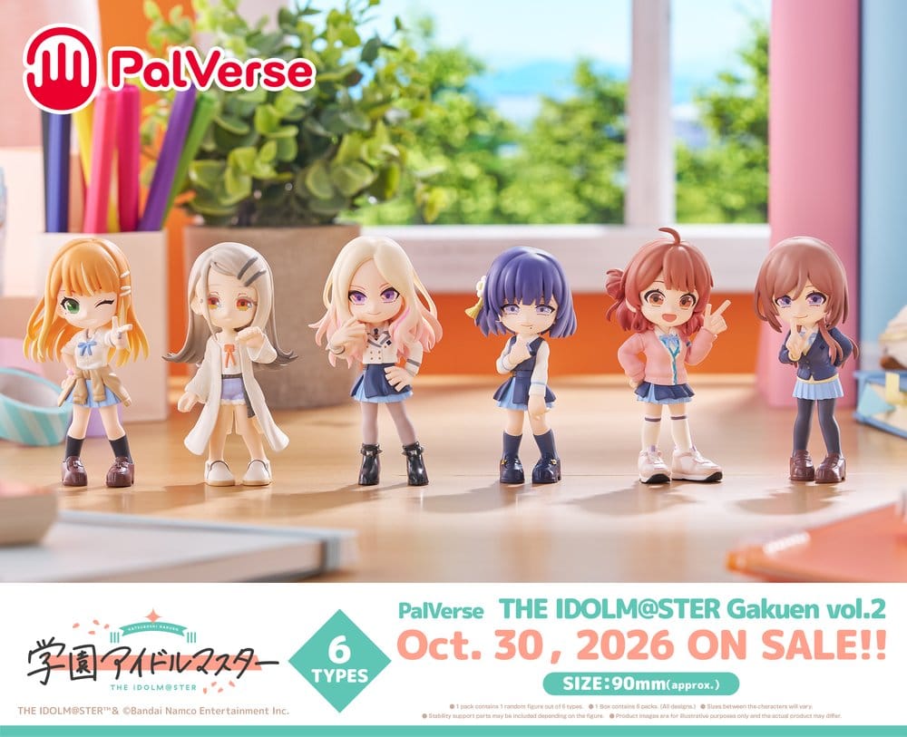 The Idolmaster PalVerse Minifigurer vol.2 Blind Box-visning (6)