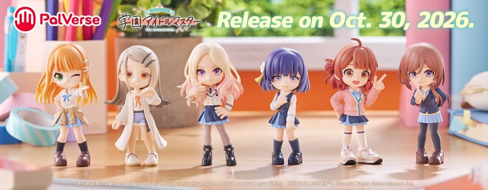 The Idolmaster PalVerse Minifigurer vol.2 Blind Box-visning (6)